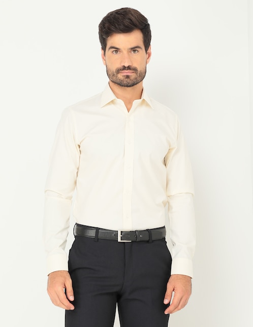 Camisa de vestir manga larga para hombre 1