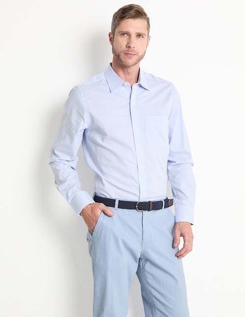 Camisa Business casual manga larga para hombre 1