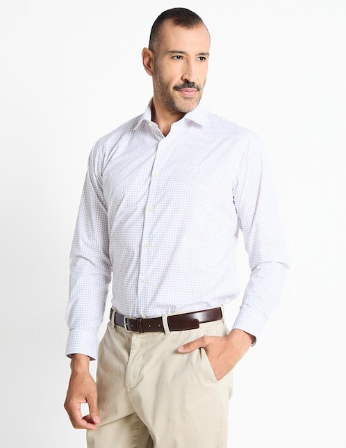 Camisa de vestir Weekend manga larga para hombre 1