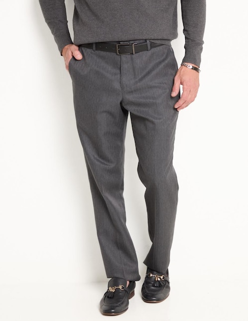 Pantalón de vestir recto para hombre 1