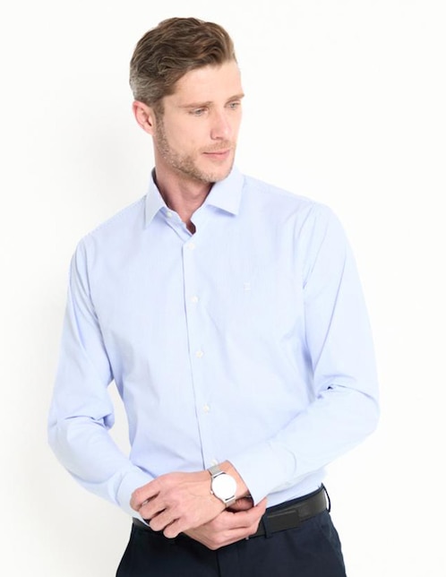 Camisa de vestir manga larga para hombre 1