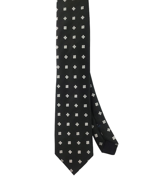Corbata regular estampado floral para hombre 1