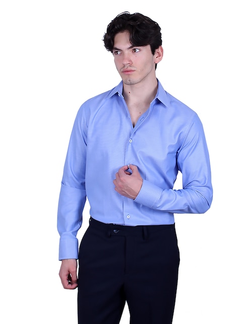 Camisa de vestir manga larga para hombre 1