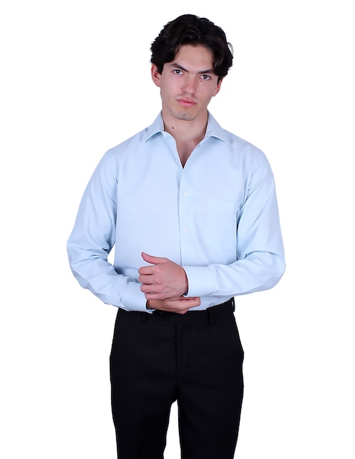 Camisa de vestir manga larga para hombre 1