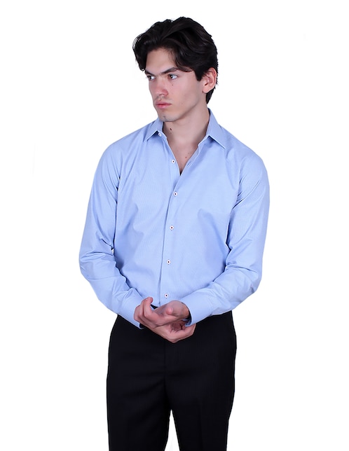 Camisa de vestir manga larga para hombre 1