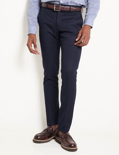 Pantalón de vestir skinny Contempo para hombre
