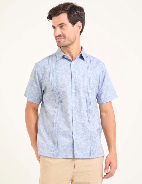 Guayabera manga corta para hombre 1