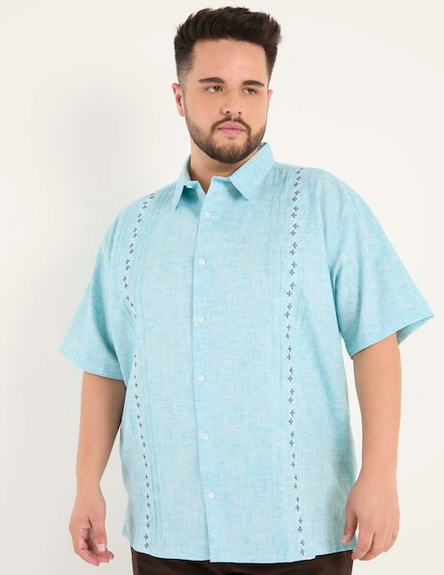 Guayabera manga corta Gianfranco Dunna para hombre