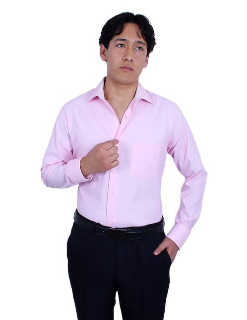 Camisa de vestir manga larga para hombre 1