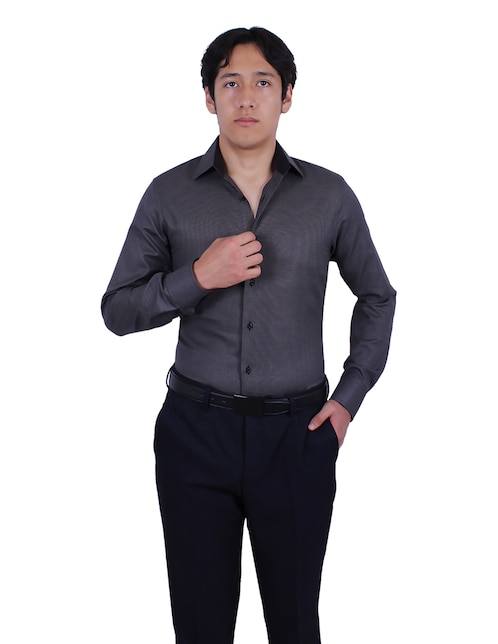 Camisa de vestir manga larga para hombre 1