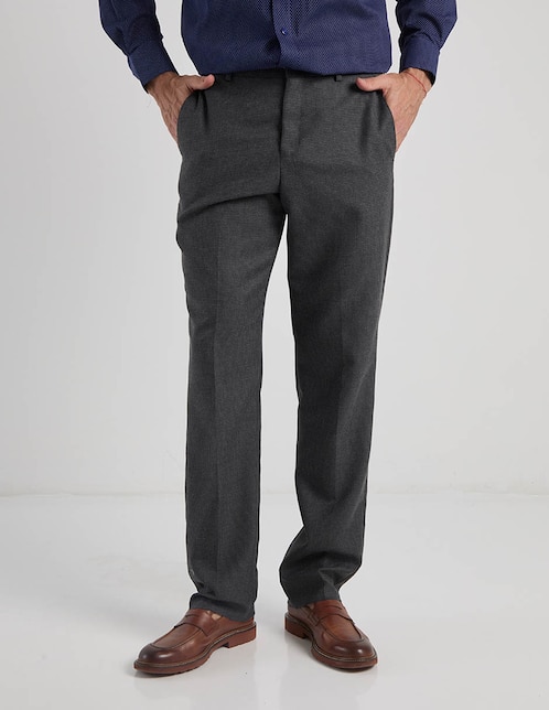Pantalón de vestir straight Gianfranco Dunna para hombre