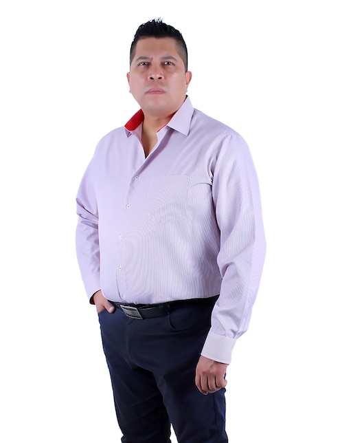 Camisa de vestir manga larga para hombre 1