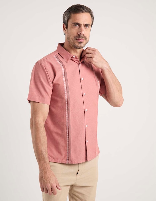 Camisa casual Gianfranco Dunna manga corta para hombre