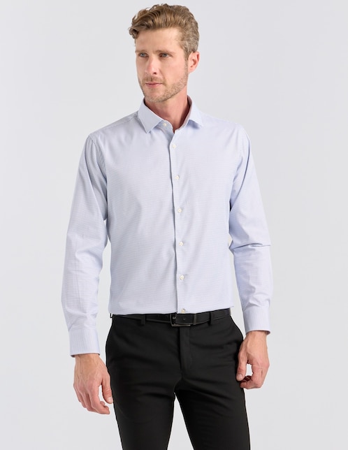 Camisa de vestir manga larga para hombre 1