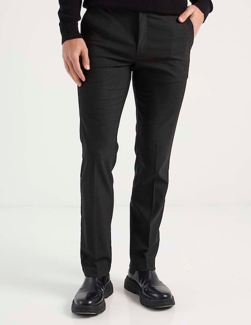 Pantalón de vestir slim Contempo para hombre