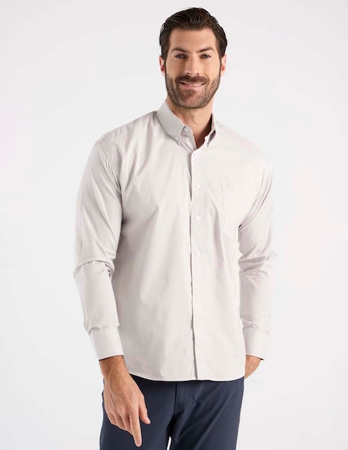 Camisa casual Parllieni manga larga para hombre