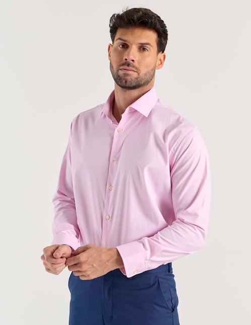Camisa de vestir manga larga para hombre 1