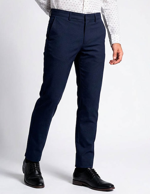 Pantalón de vestir slim para hombre 1