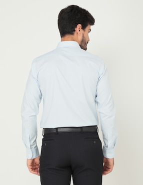 Camisa de vestir Parllieni manga larga para hombre