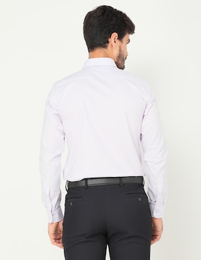 Camisa de vestir Parllieni manga larga para hombre