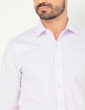 Camisa de vestir Parllieni manga larga para hombre