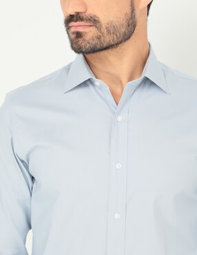Camisa de vestir Parllieni manga larga para hombre