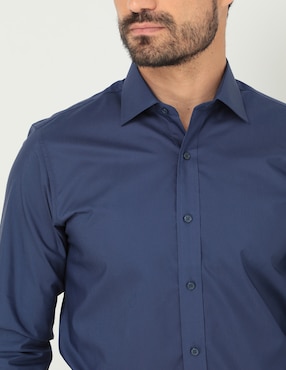 Camisa de vestir Parllieni manga larga para hombre