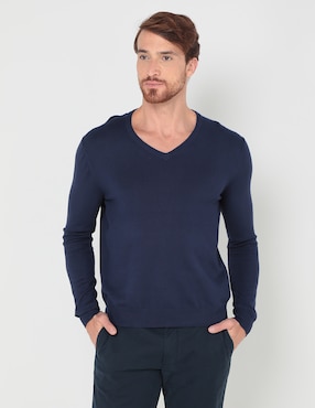 Sueter Gianfranco Dunna Cuello V Para Hombre