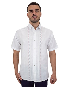 Camisa Casual Gianfranco Dunna Manga Corta Para Hombre