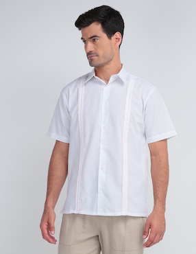 Camisa Casual Gianfranco Dunna Manga Corta Para Hombre