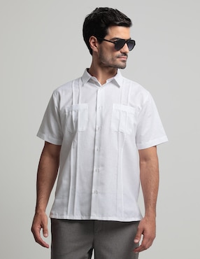 Camisa Casual Gianfranco Dunna Manga Corta Para Hombre