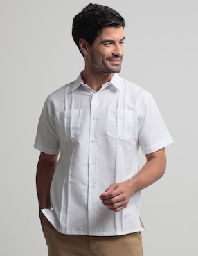 Camisa Casual Gianfranco Dunna Manga Corta Para Hombre