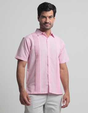 Camisa Casual Gianfranco Dunna Manga Corta Para Hombre