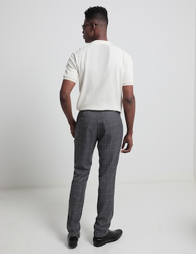 Pantalón de vestir recto Contempo para hombre