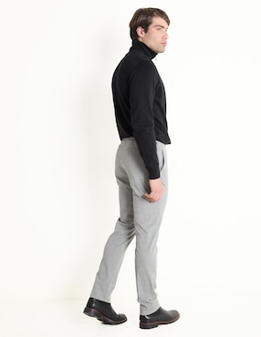 Pantalón business casual chino slim Contempo para hombre