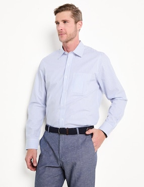 Camisa casual Gianfranco Dunna manga larga para hombre