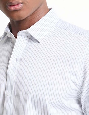 Camisa casual Gianfranco Dunna de algodón manga larga para hombre