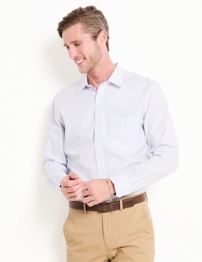 Camisa casual Gianfranco Dunna manga larga para hombre