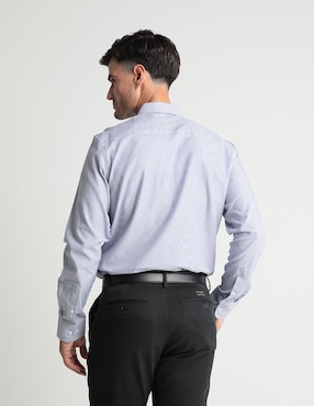 Camisa casual Gianfranco Dunna de algodón manga larga para hombre
