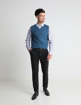 Camisa casual Gianfranco Dunna de algodón manga larga para hombre