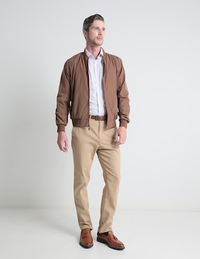 Camisa de vestir Pierre Cardin manga larga para hombre