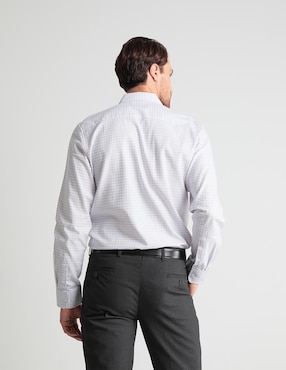 Camisa casual Gianfranco Dunna de algodón manga larga para hombre