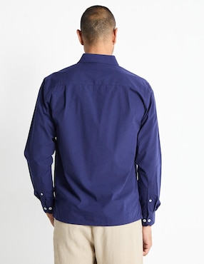 Guayabera manga larga Gianfranco Dunna para hombre