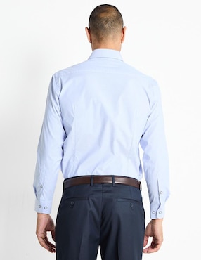 Camisa business casual Pierre Cardin manga larga para hombre