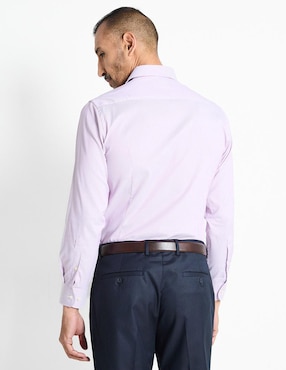Camisa de vestir Pierre Cardin manga larga para hombre
