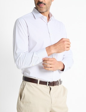 Camisa de vestir Weekend manga larga para hombre