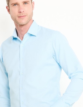 Camisa Bussiness casual Parllieni de algodón para hombre