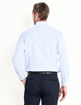 Camisa de vestir Pierre Cardin manga larga para hombre