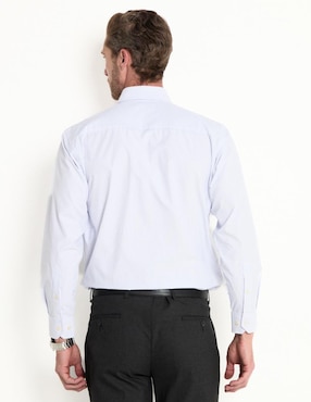 Camisa de vestir Pierre Cardin manga larga para hombre