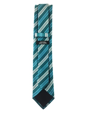Corbata Pierre Cardin regular estampado a rayas para hombre